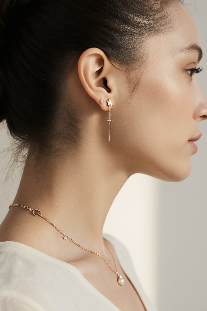 8 گام طلایی: چگونه زیورآلات مناسب فرم صورت و گردن خود را انتخاب کنیم؟