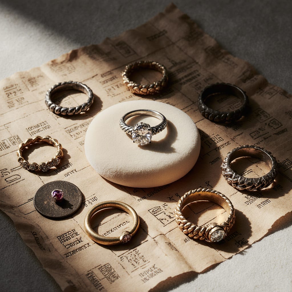 6 مورد درباره تاریخچه حلقه نامزدی:از مصرباستان تا تیفانی و امروز